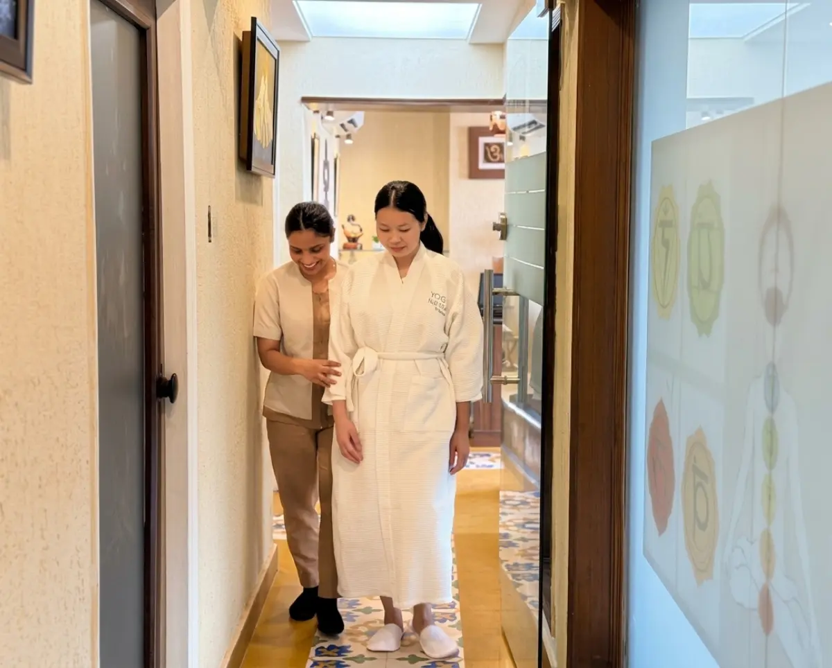 Ayurvedic Spa in Rishikesh near river Ganga and Ramjhula