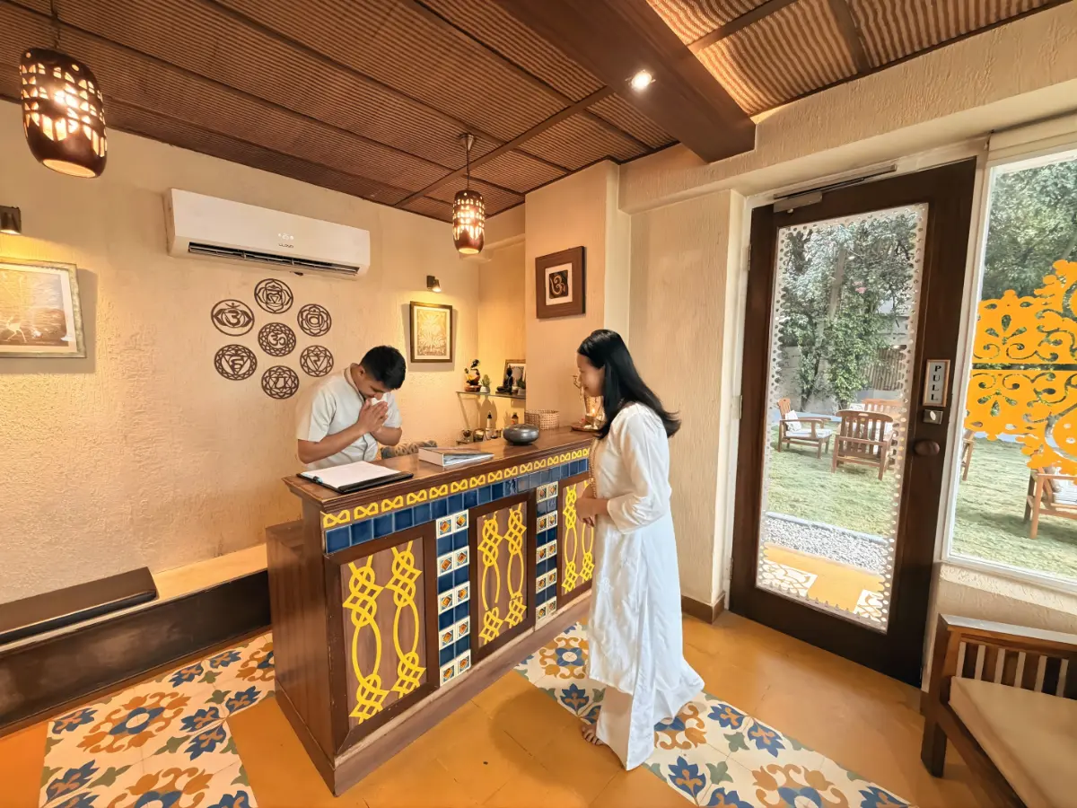 Ayurvedic Spa in Rishikesh near river Ganga and Ramjhula