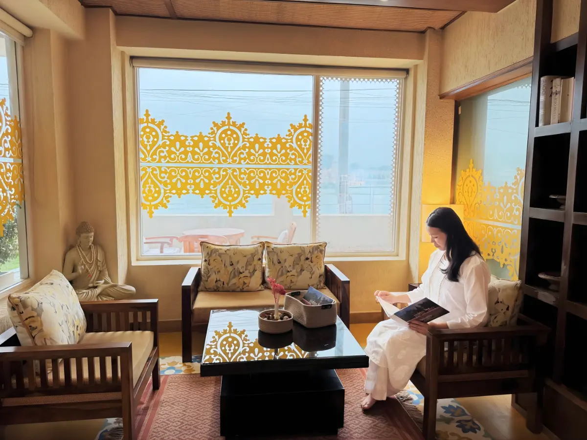 Ayurvedic Spa in Rishikesh near river Ganga and Ramjhula