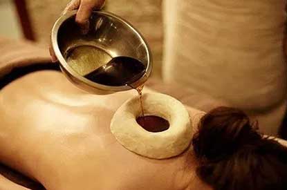 Greeva Basti Treatment at Sanskriti Ramjhula Rishikesh India